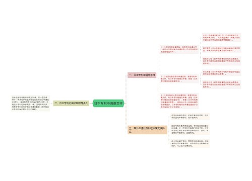 日本专利申请是怎样