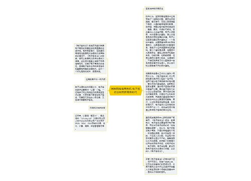 消除网络信用危机 电子签名法构筑新商务时代