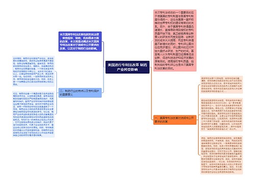 美国进行专利法改革 制药产业将受影响