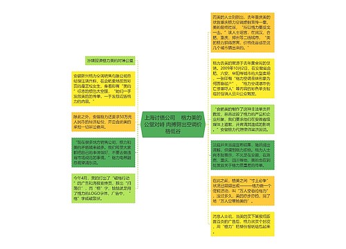 上海讨债公司    格力美的公堂对峙 肉搏劈出空调价格低谷