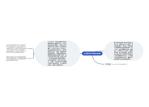 实用新型专利相关案例