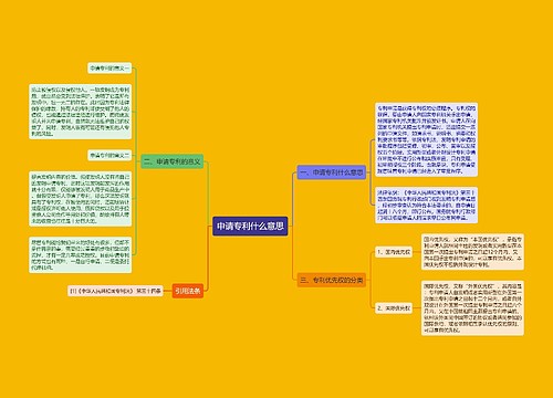 申请专利什么意思