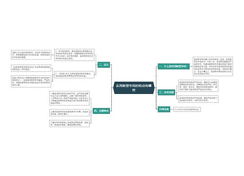 实用新型专利的特点有哪些