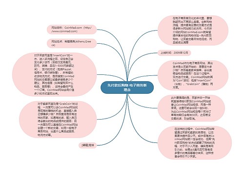 先付款后购物 电子商务新理念