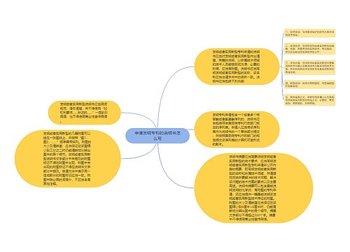 申请发明专利的说明书怎么写