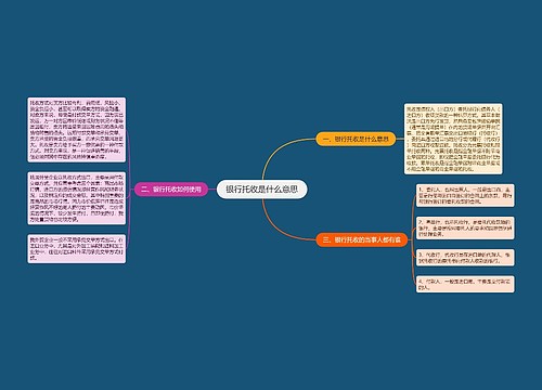 银行托收是什么意思