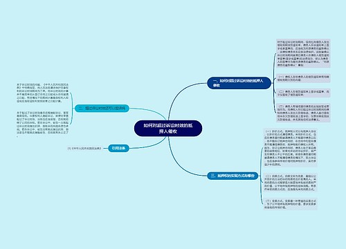 如何对超过诉讼时效的抵押人催收