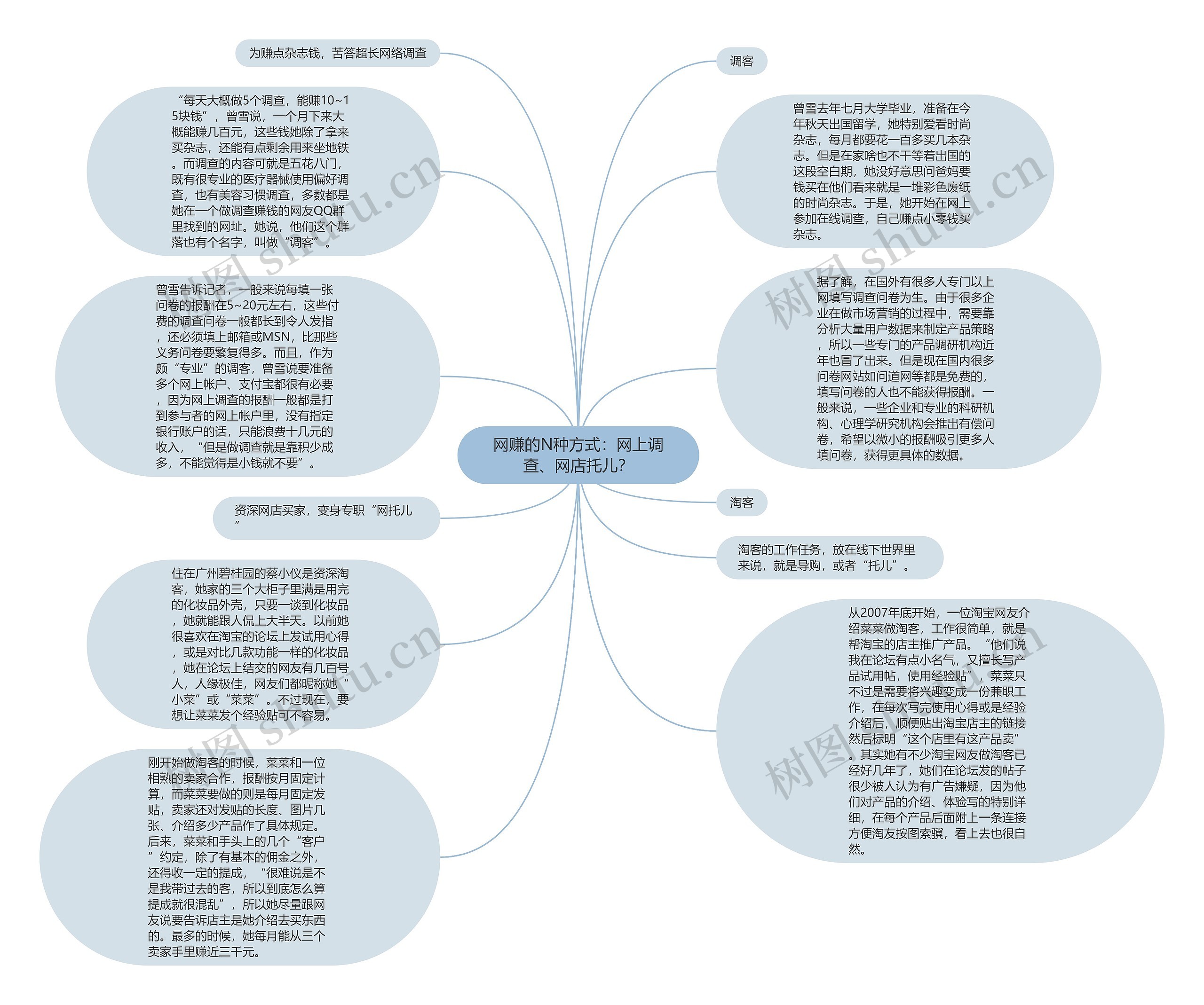 网赚的N种方式：网上调查、网店托儿？