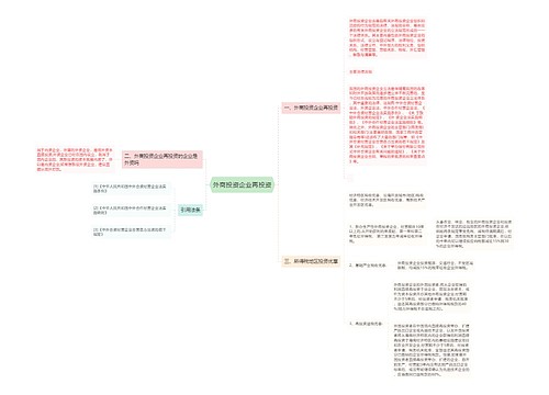 外商投资企业再投资