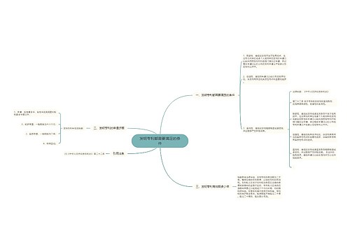 发明专利都需要满足的条件