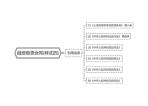 融资租赁合同(样式四)