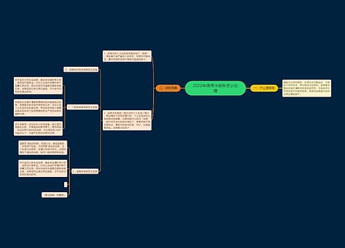2022年信用卡呆账怎么处理