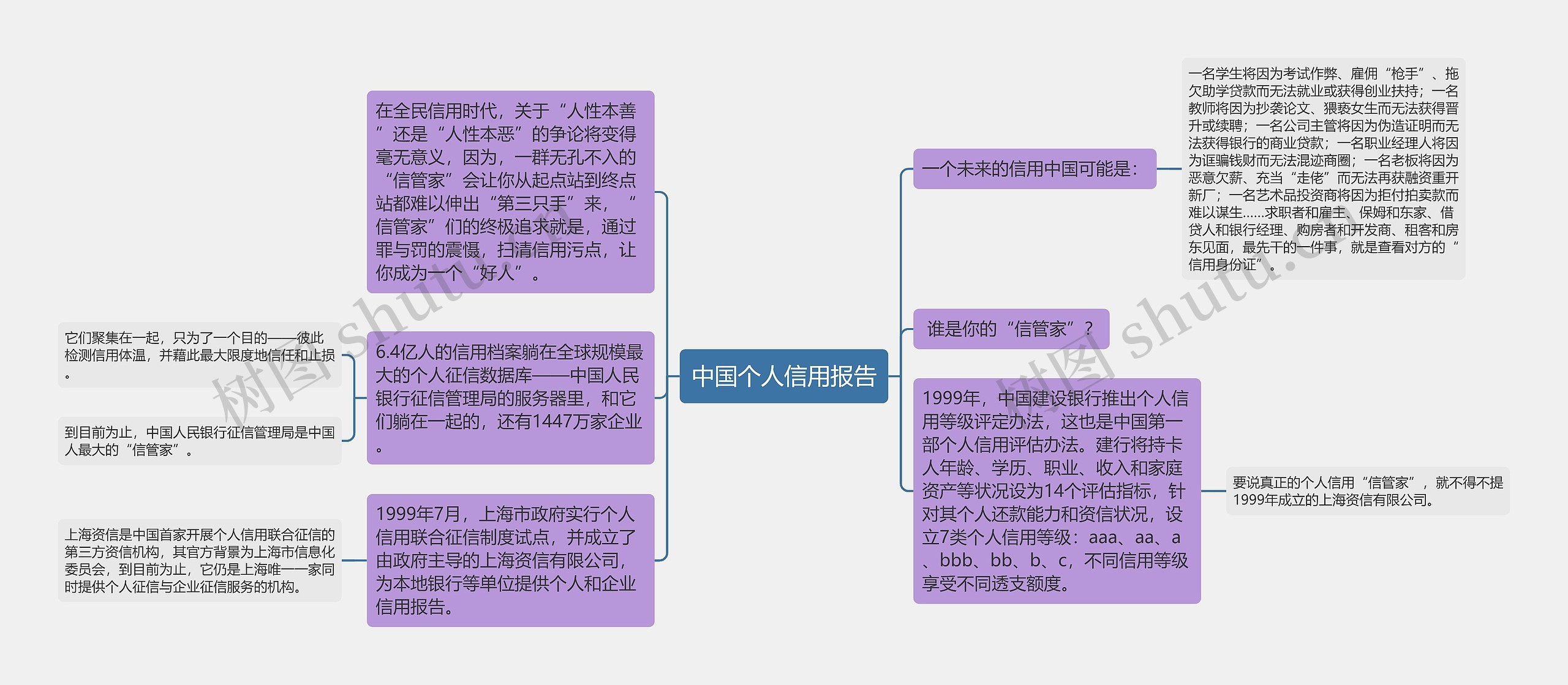 中国个人信用报告