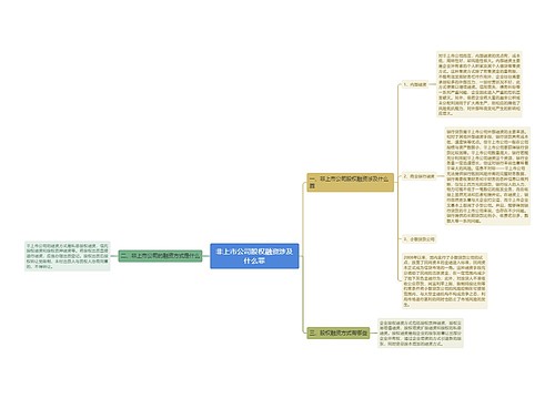 非上市公司股权融资涉及什么罪