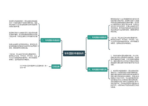 专利国际申请条件