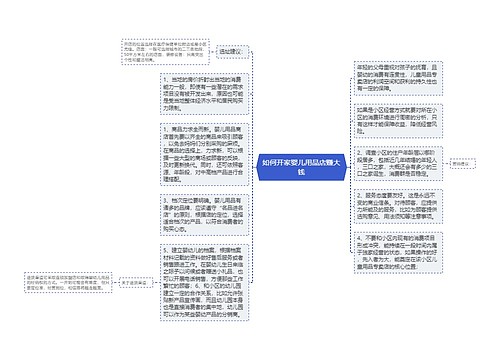 如何开家婴儿用品店赚大钱