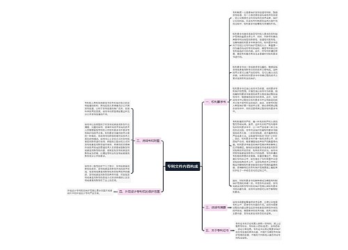 专利文件内容构成