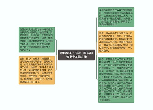 赖昌星谈“远华”案 辩称读书少不懂法律