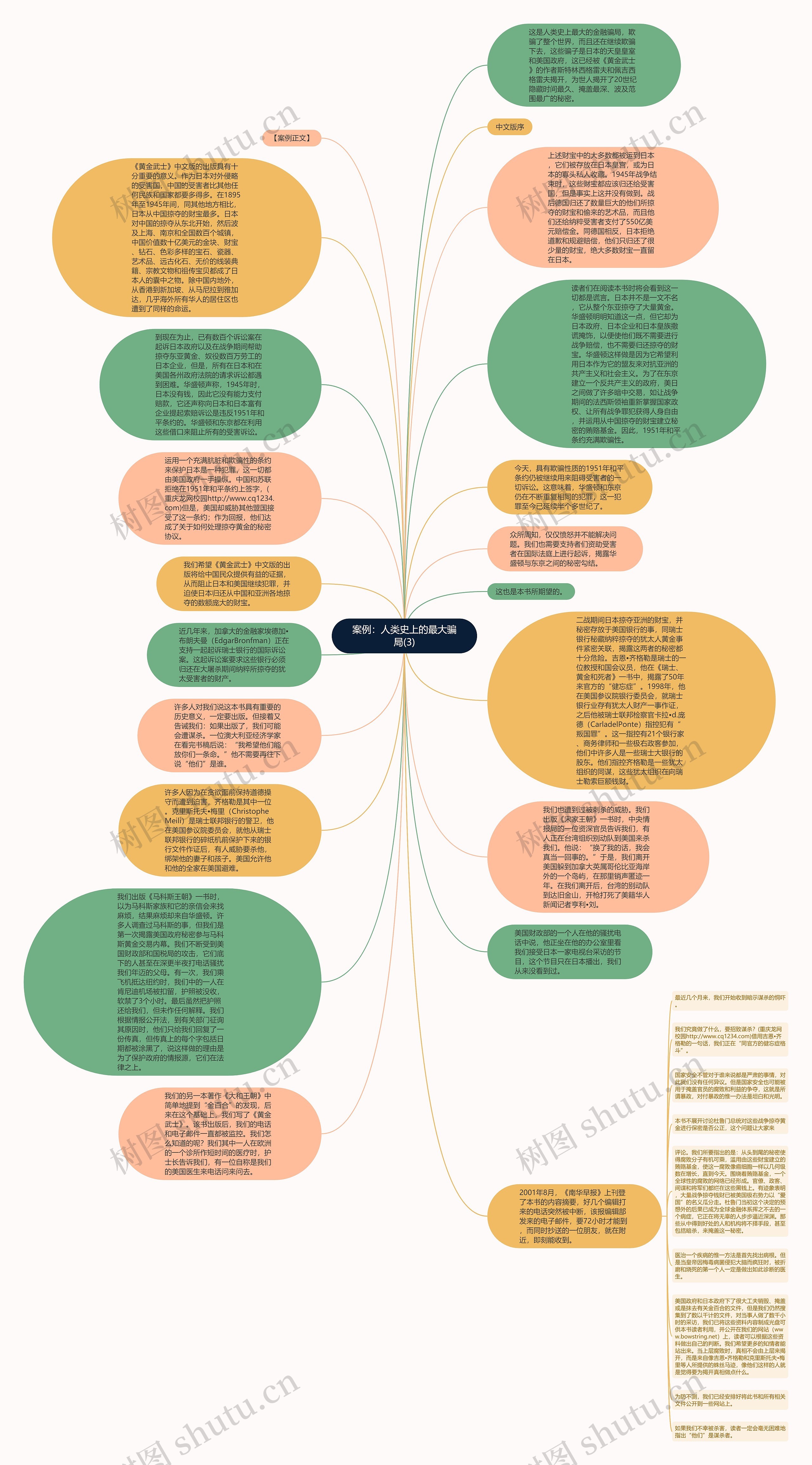 案例：人类史上的最大骗局(3)思维导图