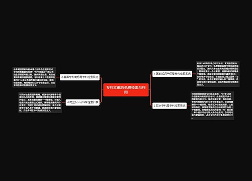 专利文献的免费检索与利用