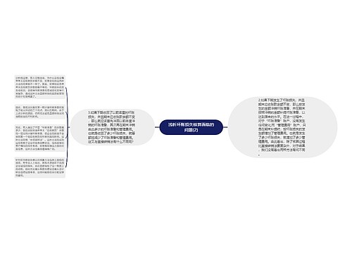 浅析坏账损失核算面临的问题(2)