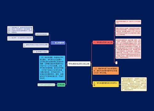 专利提交后多久会公告