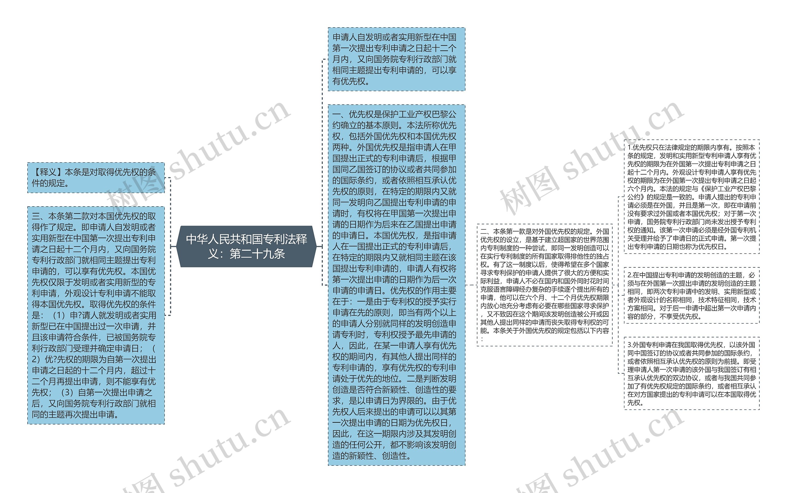 中华人民共和国专利法释义：第二十九条