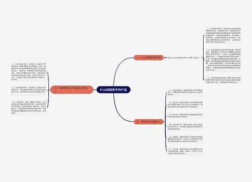 什么叫国家专利产品