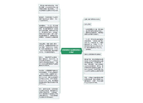 四部委联手加速煤炭整合小煤矿