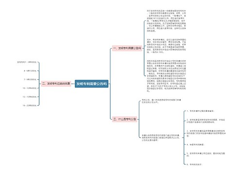 发明专利需要公告吗