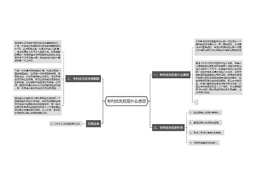 专利优先权是什么意思