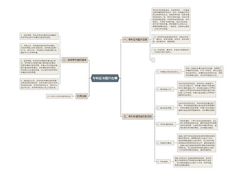 专利证书图片在哪