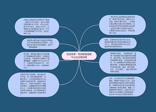 信贷改革：信用联盟破解中小企业融资难