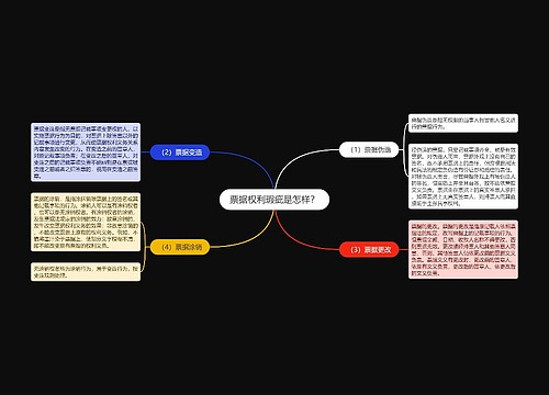 票据权利瑕疵是怎样？