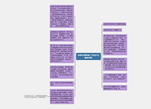 虚假电视购物广告低价位骗取民财