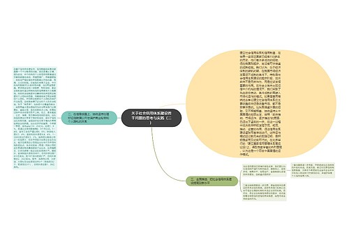 关于社会信用体系建设若干问题的思考与实践（二）