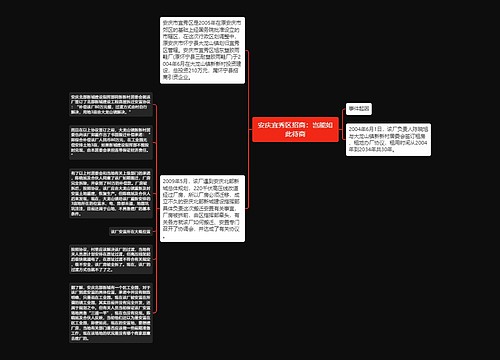 安庆宜秀区招商：岂能如此待商