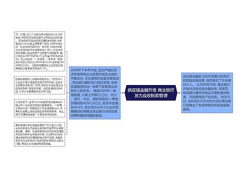 供应链金融升级 商业银行发力应收账款管理