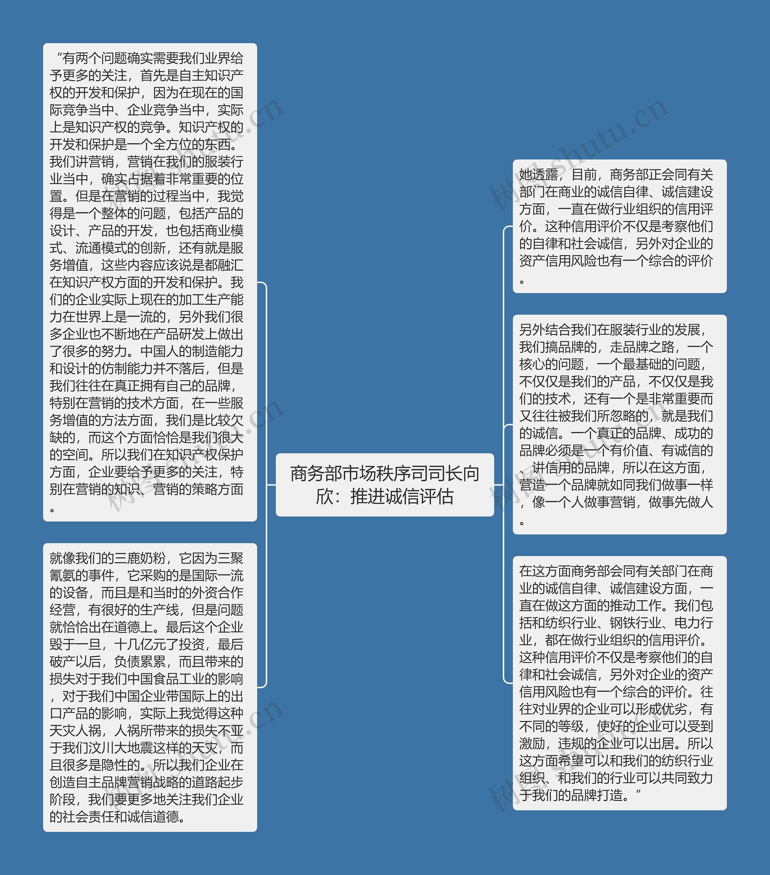 商务部市场秩序司司长向欣：推进诚信评估