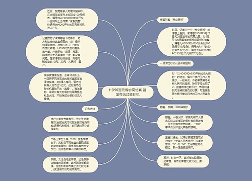 HD90百元假钞高仿真 甚至可逃过验钞机