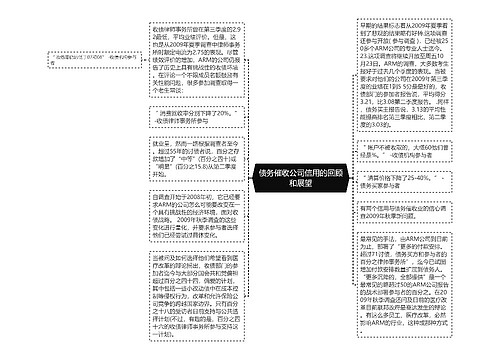 债务催收公司信用的回顾和展望