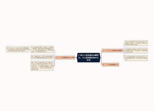 广州个人征信报告去哪里打，个人征信报告有什么作用