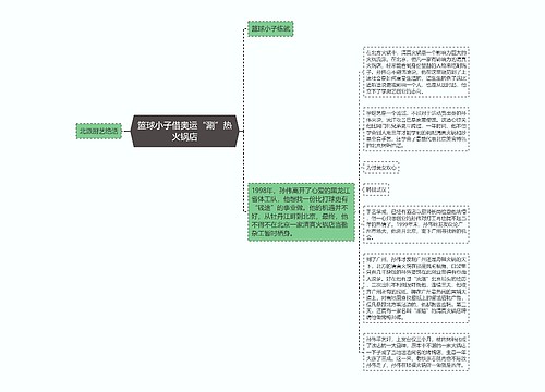 篮球小子借奥运“涮”热火锅店