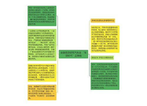 金融信贷进军汽车业 “车贷时代”正降临