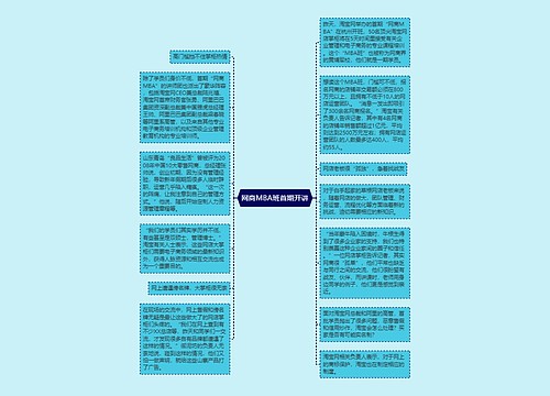 网商MBA班首期开讲