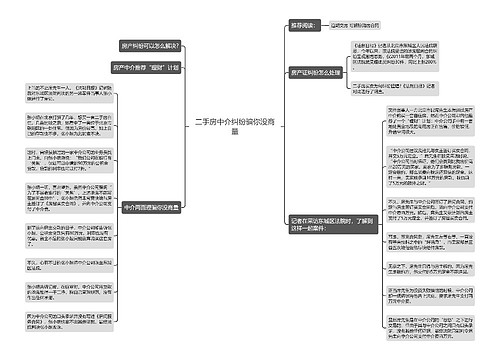 二手房中介纠纷骗你没商量