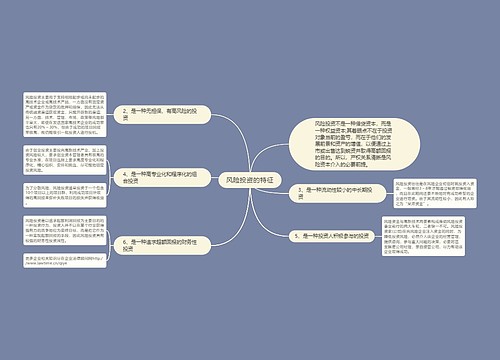 风险投资的特征