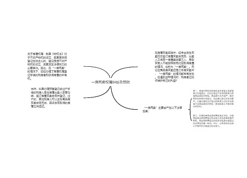 一房两卖权属纠纷及预防