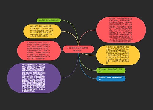 开发商延期交房赔偿款“偷梁换柱”