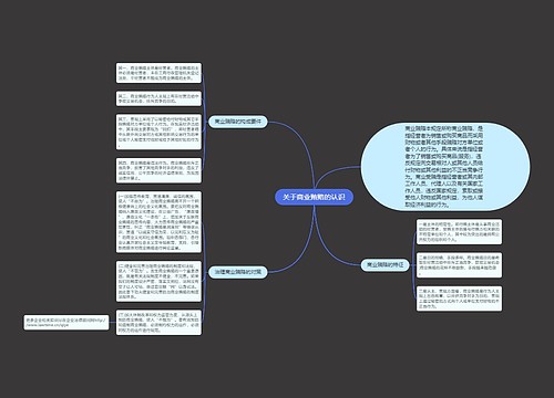 关于商业贿赂的认识